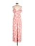 Ever New Melbourne 100% Polyester Chevron-herringbone Pink Jumpsuit Size 8 - photo 2