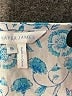 Draper James 100% Cotton Floral Paisley Blue Short Sleeve Blouse Size S - photo 7