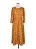 Louche 100% Polyester Yellow Casual Dress Size M - photo 1