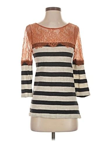 Deletta 3/4 Sleeve T-Shirt (view 1)