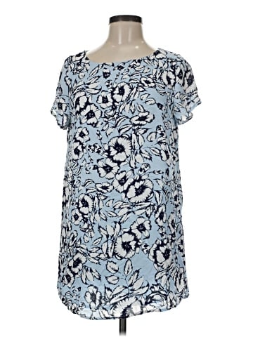 Olivaceous Short Sleeve Blouse (view 1)