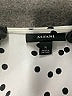 Alfani 100% Polyester Polka Dots Silver 3/4 Sleeve Blouse Size XL - photo 7