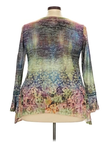 One World 3/4 Sleeve Blouse (view 2)