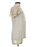 Kische Gray Short Sleeve Blouse Size L - photo 4