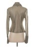 JS Collections Metallic Silver Long Sleeve Blouse Size S - photo 2