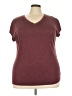 Automet Burgundy Short Sleeve T-Shirt Size 2X - photo 1