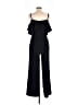 Eliza J Solid Black Jumpsuit Size 6 - photo 2