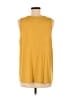 LUXE Yellow Sleeveless T-Shirt Size L - photo 2