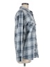 RSQ Plaid Blue Long Sleeve Button-Down Shirt Size M - photo 4