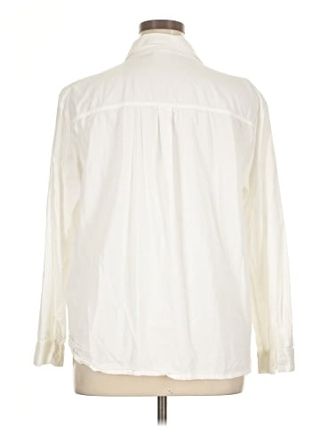 a.n.a. A New Approach Long Sleeve Button-Down Shirt (view 2)