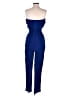 No Boundaries Solid Blue Jumpsuit Size M - photo 2