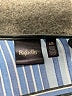 Rafaella Stripes Blue Casual Dress Size L - photo 7