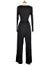 Cider Solid Black Jumpsuit Size S - photo 2