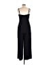 White House Black Market Solid Black Jumpsuit Size 8 - photo 2