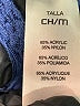 Chico's Blue Poncho Size Sm - Med - photo 7