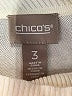 Chico's Ivory Turtleneck Sweater Size XL (3) - photo 7