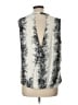 Daniel Rainn 100% Polyester Silver Sleeveless Blouse Size L - photo 2
