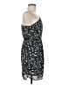 Mind Code 100% Polyester Print Black Cocktail Dress Size M - photo 4