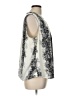 Daniel Rainn 100% Polyester Silver Sleeveless Blouse Size L - photo 4