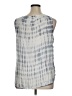 Neiman Marcus 100% Viscose Gray Sleeveless Blouse Size XL - photo 2