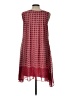 Max Studio 100% Polyester Print Red Casual Dress Size L (estimated) - photo 2