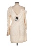 Self-Portrait 100% Polyester Ivory Cocktail Dress Size 10 - photo 2