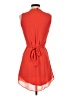 Iz Byer 100% Polyester Orange Casual Dress Size S - photo 2