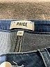 Paige Plaid Blue Burgundy Jeans Size 28 waist - photo 7