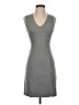 Theory Solid Gray Casual Dress Size 2 - photo 1