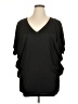 Assorted Brands Black Short Sleeve Top Size XL - photo 1