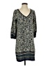 Mittoshop 100% Polyester Paisley Teal Casual Dress Size S - photo 1