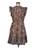 Universal Thread Paisley Brown Casual Dress Size M - photo 1