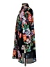 Investments 100% Polyester Floral Black 3/4 Sleeve Blouse Size S - photo 5