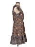 Universal Thread Paisley Brown Casual Dress Size M - photo 4