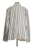 Talbots Stripes Ivory Blazer Size 24W - photo 2