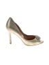 Badgley Mischka Metallic Gold Heels Size 8 - photo 1
