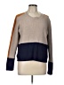 Pinque Color Block Tan Pullover Sweater Size L - photo 1