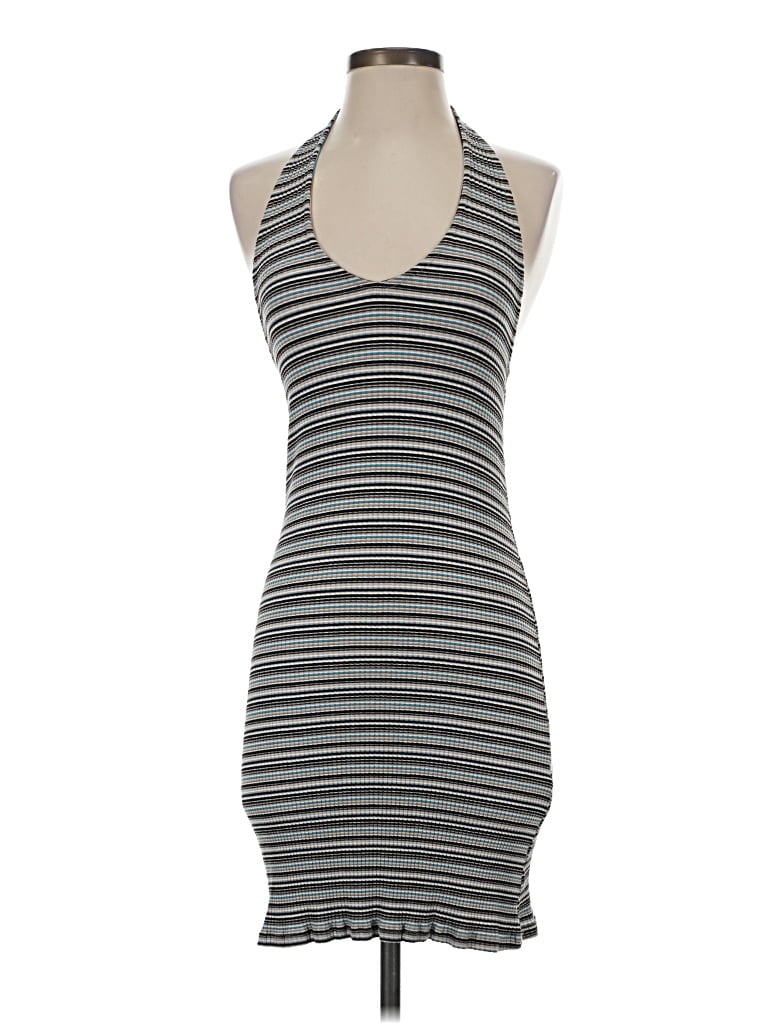 Pre-owned American Eagle Outfitters Casual Dress In Gray