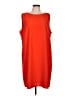 Assorted Brands Solid Orange Casual Dress Size EU 44 / US 14 - photo 1