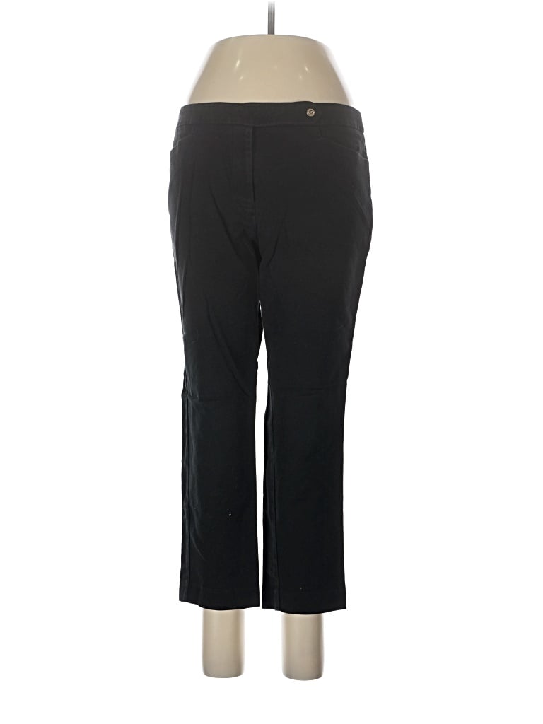 Pre-owned Anne Klein Active Pants In Black