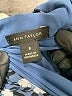 Ann Taylor Print Blue Casual Dress Size 8 - photo 7