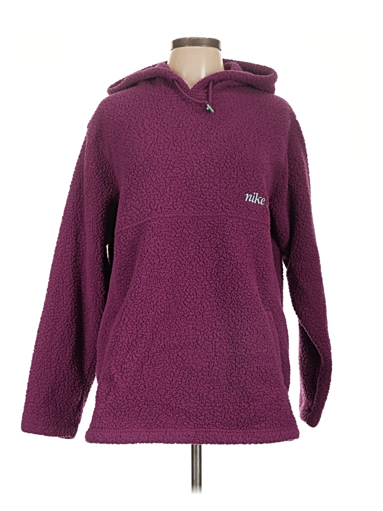 Pre-owned Nike Fleece Jacket In Purple