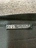 Zara Solid Black Casual Dress Size S - photo 7