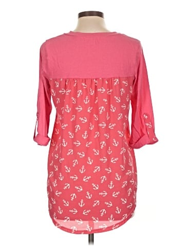Liberty Love 3/4 Sleeve Top (view 2)