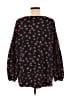 Lane Bryant 100% Polyester Black Long Sleeve Blouse Size 12 - photo 2