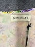 Nicholas 100% Viscose Floral Yellow Casual Dress Size 6 - photo 7