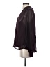 Express 100% Polyester Burgundy Long Sleeve Blouse Size S - photo 5