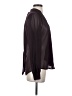 Express 100% Polyester Burgundy Long Sleeve Blouse Size S - photo 4