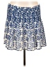 Love Sam 100% Rayon Floral Blue Casual Skirt Size M - photo 1
