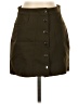 Express Solid Brown Casual Skirt Size 2 - photo 1